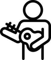 ilustração vetorial de guitarra em ícones de símbolos.vector de qualidade background.premium para conceito e design gráfico. vetor