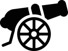 ilustração vetorial de canhão em um ícones de symbols.vector de qualidade background.premium para conceito e design gráfico. vetor