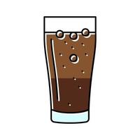 ilustração em vetor ícone de cor de bebida refrigerante