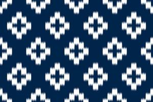 arte padrão de tecido ikat. padrão geométrico étnico sem costura tradicional. estilo americano, mexicano. vetor