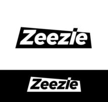 zeezle um nome abstrato da empresa. logotipo da empresa zeezle. vetor