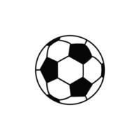 bola de futebol, isolada no fundo branco vetor