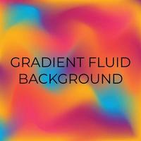 design de fundo fluido de malha gradiente colorida vetor