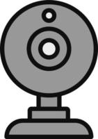 ícone de vetor de webcam