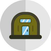 ícone de vetor de bunker