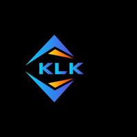 kkk abstrato tecnologia logotipo Projeto em Preto fundo. kkk criativo iniciais carta logotipo conceito. vetor
