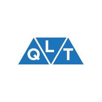 lqt abstrato inicial logotipo Projeto em branco fundo. lqt criativo iniciais carta logotipo conceito. vetor