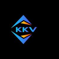 kk abstrato tecnologia logotipo Projeto em Preto fundo. kk criativo iniciais carta logotipo conceito. vetor