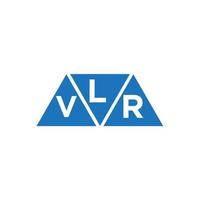 lvr abstrato inicial logotipo Projeto em branco fundo. lvr criativo iniciais carta logotipo conceito. vetor