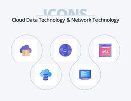 nuvem dados tecnologia e rede tecnologia plano ícone pacote 5 ícone Projeto. Informática. globo. nuvem. Informática. mundo vetor
