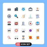 25 criativo ícones moderno sinais e símbolos do avatar loja Cuidado Remessa Entrega editável vetor Projeto elementos