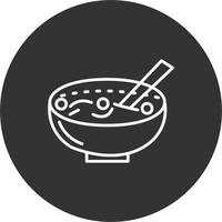 ícone de vetor de sopa