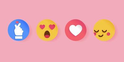 ícone social dos namorados para o conceito de amor vetor