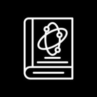 design de ícone de vetor de livro de ciências