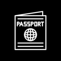 design de ícone de vetor de passaporte