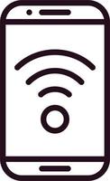 Wi-fi ponto de acesso vetor ícone