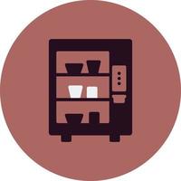ícone de vetor de máquina de venda automática