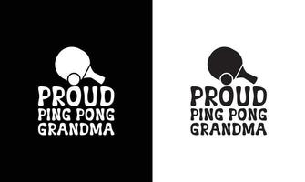 ping pong mesa tênis citar t camisa projeto, tipografia vetor