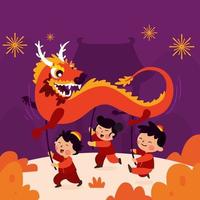 festival de ano novo chinês vetor