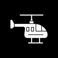 design de ícone de vetor de helicóptero