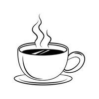 café símbolo ilustração Projeto vetor