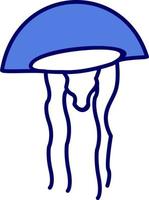 ícone de vetor de medusas