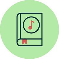 ícone de vetor de audiolivro