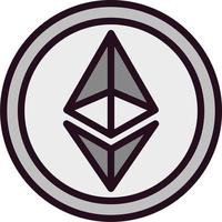 ethereum vetor ícone