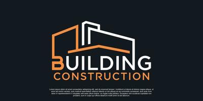 construção logotipo Projeto com criativo conceito único Prêmio vetor parte 2