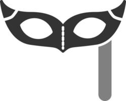 ícone de vetor de máscara de carnaval