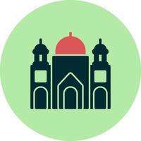 Badshahi mesquita vetor ícone