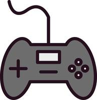 ícone de vetor de controlador de jogo