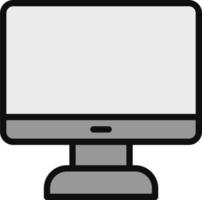 ícone de vetor de monitor