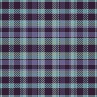 xadrez tartan com padrão de cores noturnas. vetor