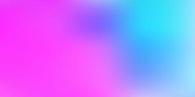 fundo de borrão abstrato de vetor rosa claro, azul.