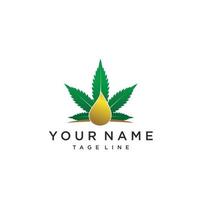 cannabis óleo logotipo Projeto inspiração cbd óleo logotipo maconha folha símbolo cbd produtos logotipo vetor