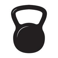 vetor de ícone de kettlebell para design gráfico, logotipo, site, mídia social, aplicativo móvel, ilustração de interface do usuário