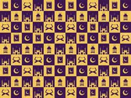 ilustração geométrica do padrão do islã fundo do vetor do ramadã ornamento arte moderna religião abstrata