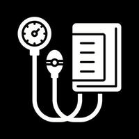 ícone de vetor de medidor de pressão arterial