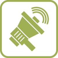 ícone de vetor de megafone