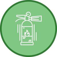 ícone de vetor de extintor de incêndio