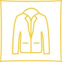 ícone de vetor de jaqueta elegante