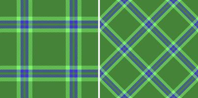 Verifica padronizar fundo. tecido tartan xadrez. têxtil vetor desatado textura.