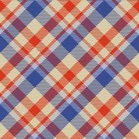 sem costura padrão de xadrez tartan escocês. fundo repetível com textura de tecido de seleção. impressão têxtil listrada de pano de fundo vetorial. vetor