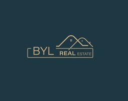 byl real Estado e consultores logotipo Projeto vetores imagens. luxo real Estado logotipo Projeto