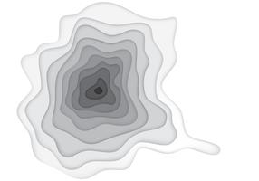 Ilustração do buraco de profundidade vetor