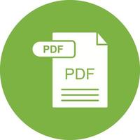 ícone de vetor pdf