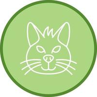 ícone de vetor de gato