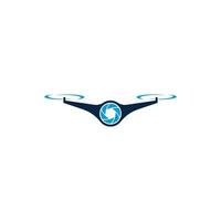 design de ícone de vetor de logotipo de drone