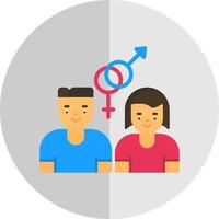 design de ícone de vetor de gênero